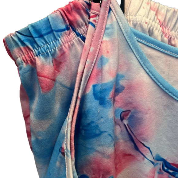 PJ Lounge Set, Size XL, Pant Waist 19”, Length 42”, Top PTP 24.5”, L 24”, - Picture 6 of 10